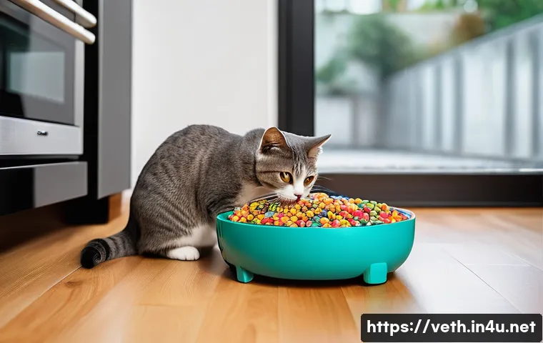 고양이 구토, 괜찮을까? 색깔과 형태로 알아보는 위험 신호 완벽 분석 3 고양이 구토 원인 분석 관련 이미지 1